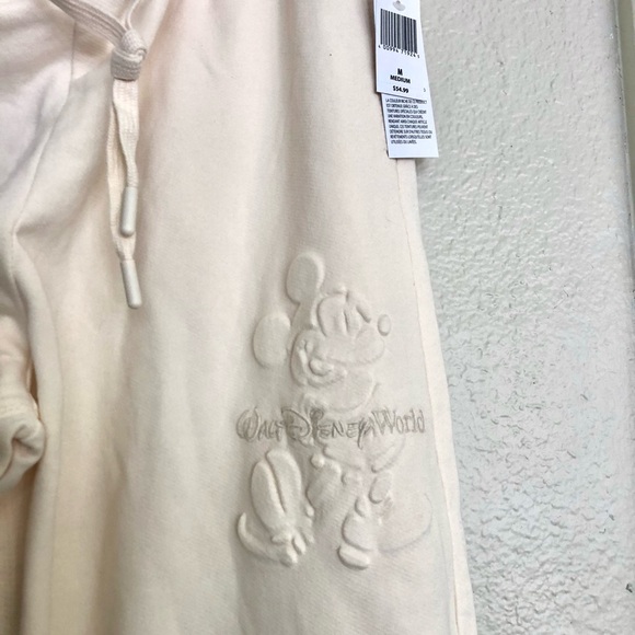 NWT Disney Cream Wide Leg Sweatpants - Picture 4 of 9